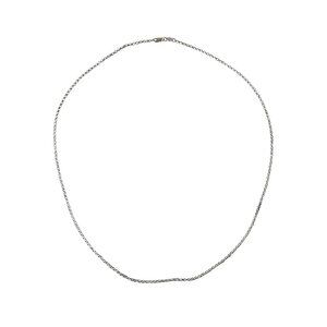 Chrome Hearts Roll Chain Necklace Silver